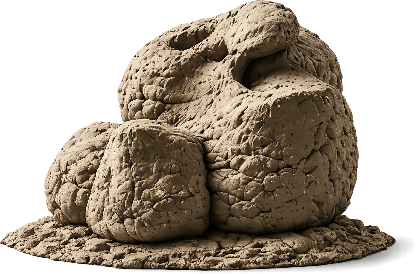 Clay sculpture